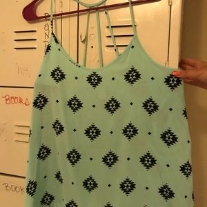Aztec tank top
